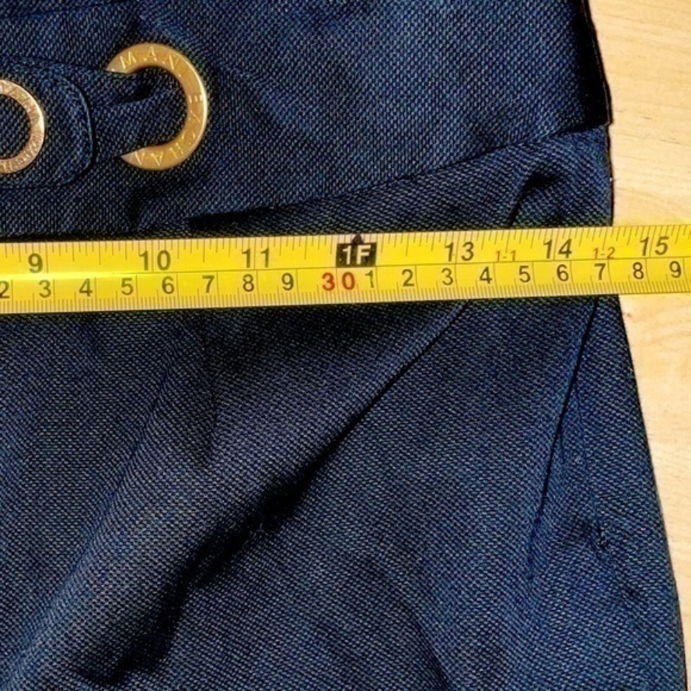 NWT Armani exchange AX mini skirt dark navy size 4 - Picture 7 of 9